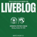 LIVE: OMONOIA 29M vs Πάφος